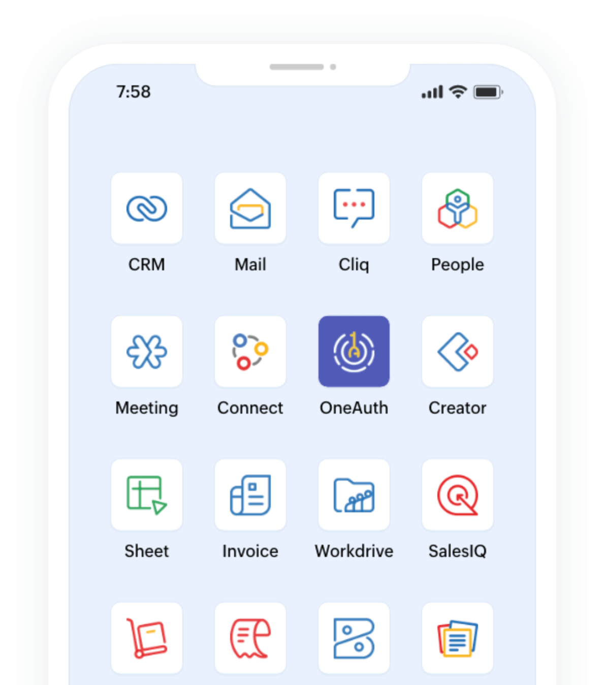 Zoho Mobile Apps